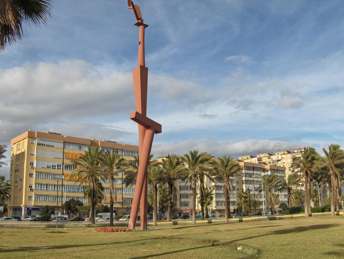 Apartamento Huelin, A 5 Minutos A Pie De La Playa Málaga Esterno foto